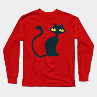 Halloween cat Long Sleeve T-Shirt